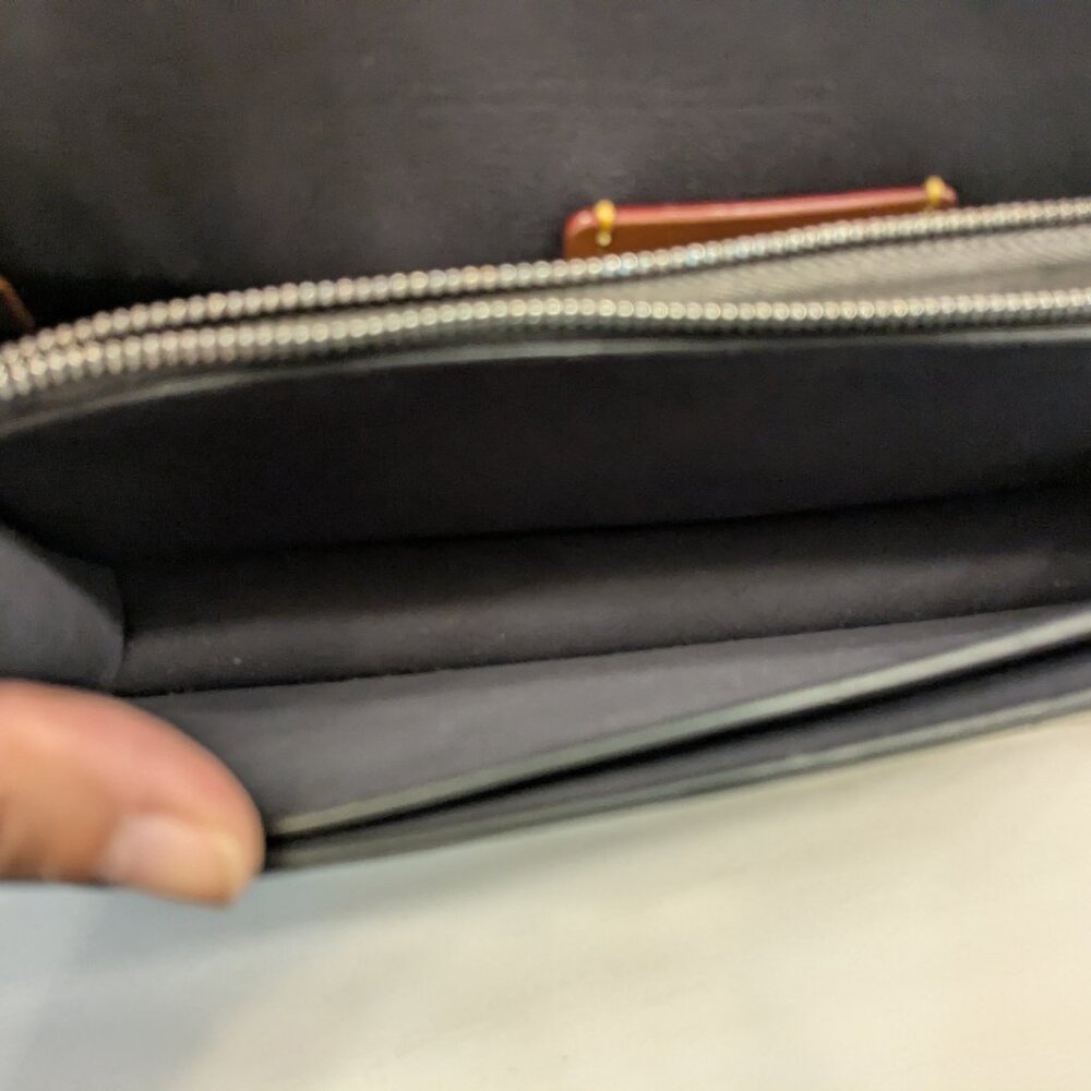 Coach Black Crossbody Bag with Colorful Embroidery - Picture 15 of 16